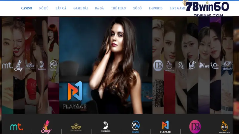 Game Casino 78win cuốn hút