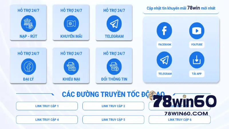Liên hệ 78win qua live chat